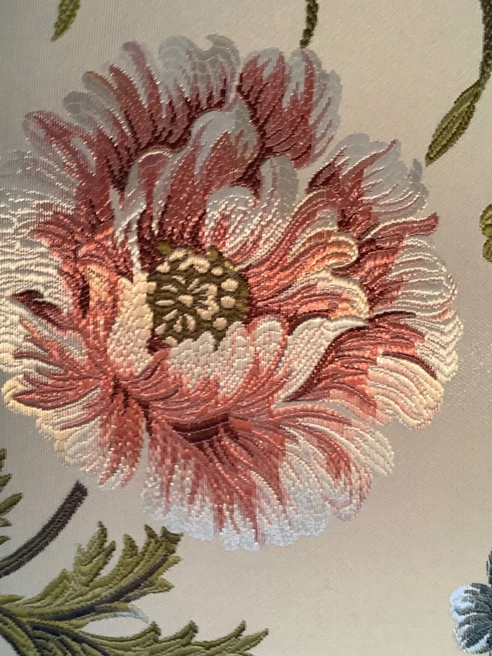 Croscill Daphne Pillow Square Embroidered Floral Pillow 17